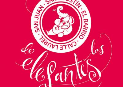 2015. Pintando en mi tierra. Calle Laurel de Logroño, La Rioja